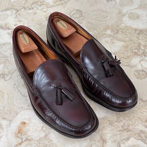 Cordovan Leather Tassel Loafers